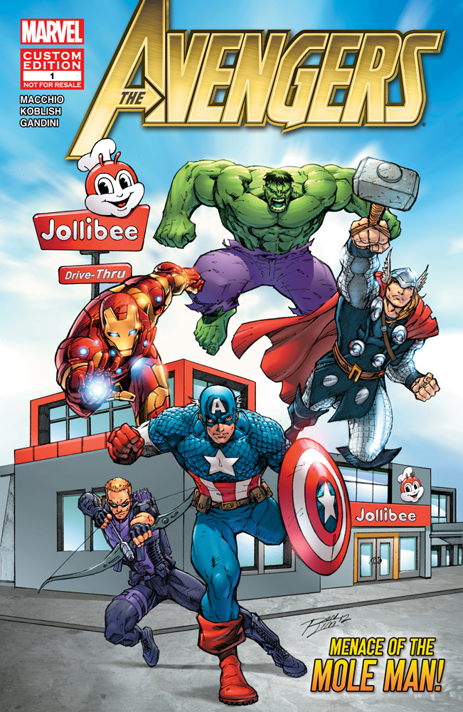 Grab your exclusive Marvel’s The Avengers comic book collectibles at Jollibee Grab your exclusive Marvel’s The Avengers comic book collectibles at Jollibee