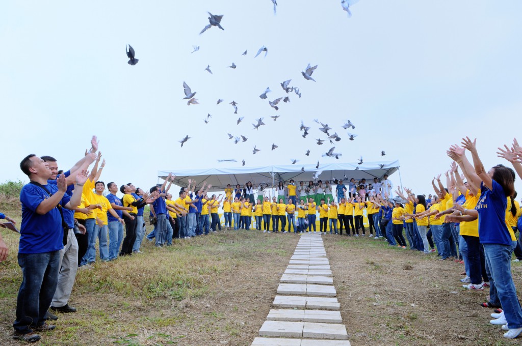 Miriam College Ground breaking at NUVALI
