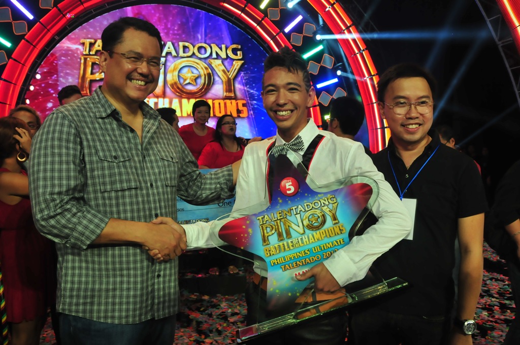 Daniel Darwin is ASTROBOY of the Talentadong Pinoy’s third Battle of the Champions