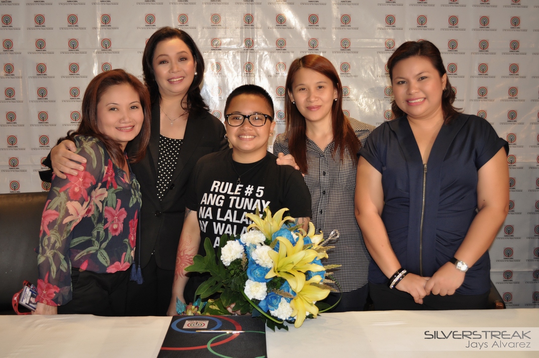 (TV) Aiza Seguerra sings new contract with ABS-CBN