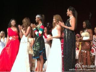 Queenie Rehman Made it to the Top 5 of Miss World 2012 Talent Competition