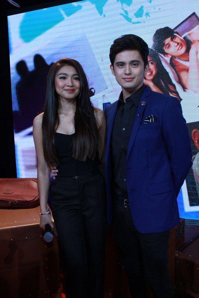 James Reid and Nadine Lustre at the OTWOL finale presscon