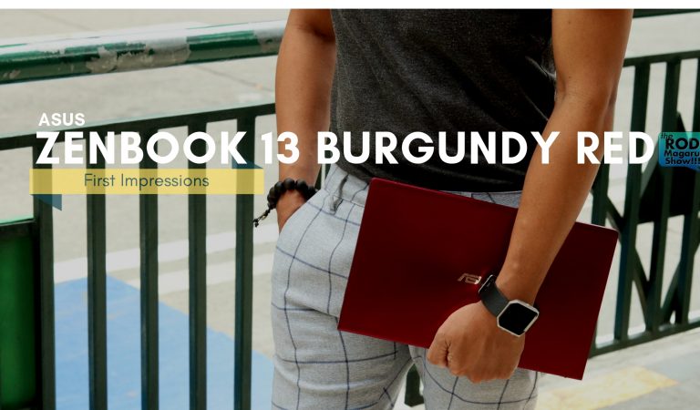 (LIFESTYLE) First Impression with The New ZenBook 13 Burgundy Red