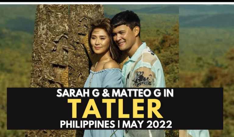 (PHOTOS) Tatler Philippines Releases Sarah Geronimo & Matteo Guidicelli Feature