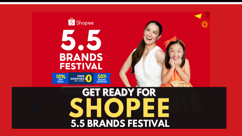 Unbelievable deals during the Shopee 5.5 Brands Festival - The Rod ...