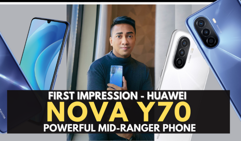 First Impression and Unboxing: The New HUAWEI Nova Y70