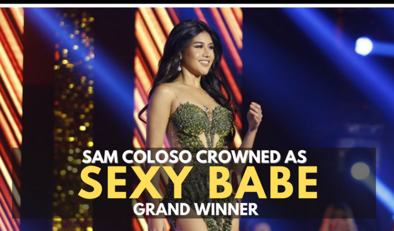 Sam Coloso Crowned As First “Showtime Sexy Babe” GRAND WINNER