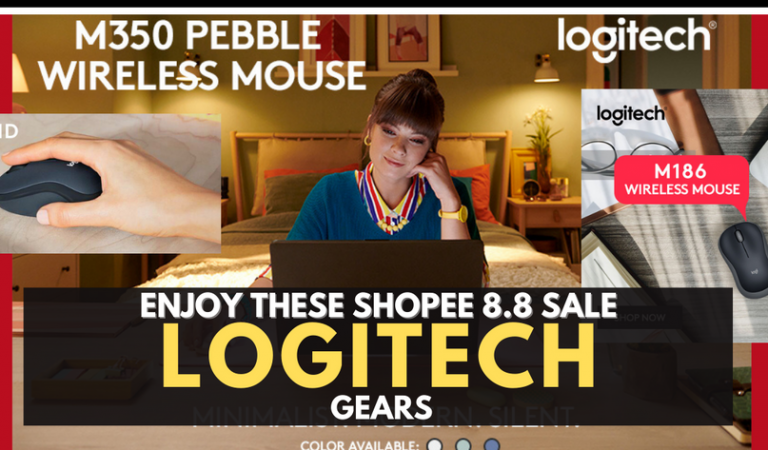 Boost your productivity, Reward Yourself with Innovative Logitech gears at the Shopee 8.8 Sale