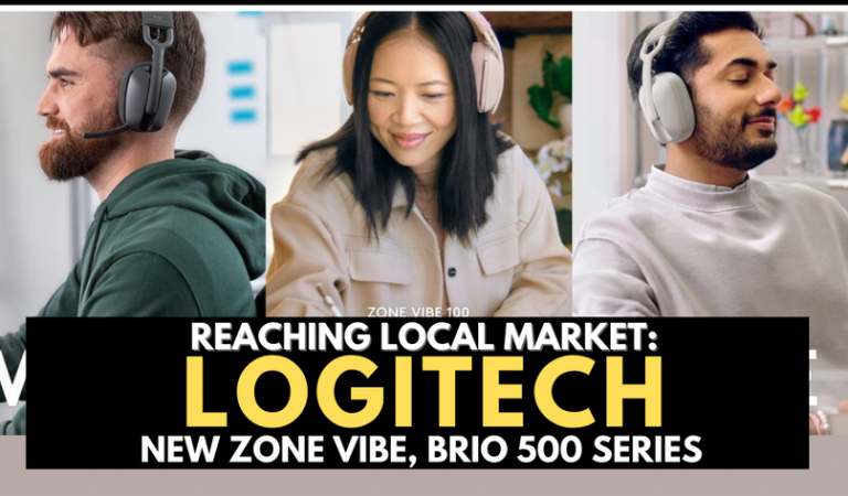 Logitech’s New Brio 500 Series Webcams and Zone Vibe Headphones Reach Local Market