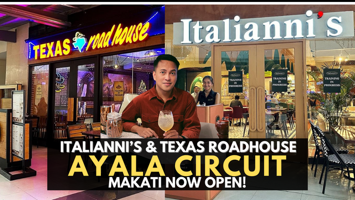 Bistro Group Opens Italianni’s & Texas Roadhouse At Ayala Malls Circuit