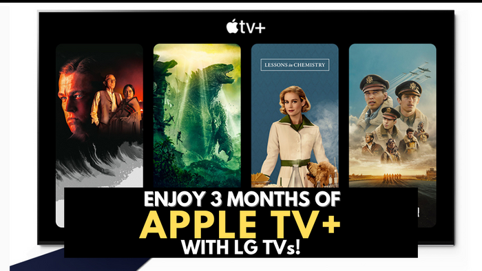 Free Apple TV+ on LG TVs! Enjoy 3 Months of Shows & Movies - The Rod ...