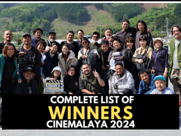 Complete List of Winners of the 20th Cinemalaya