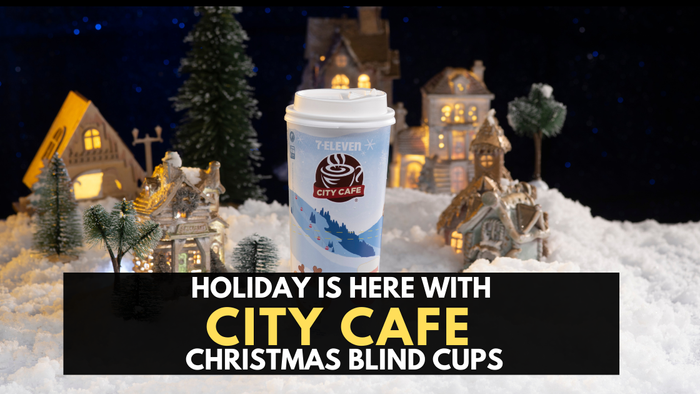 7-Eleven Brings the Holiday Charm with the City Cafe Christmas Blind Cups
