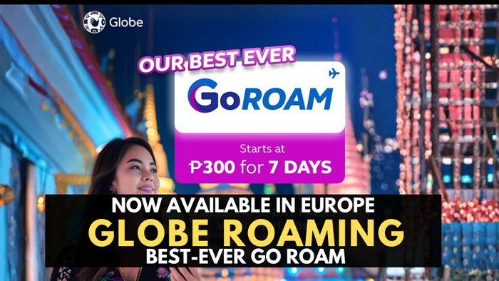 Globe launches affordable GoRoam packs; Now Available in Europe