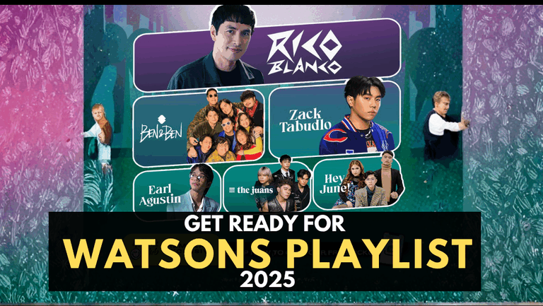 Redeem Now to Secure Your Seat at Watsons Playlist 2025