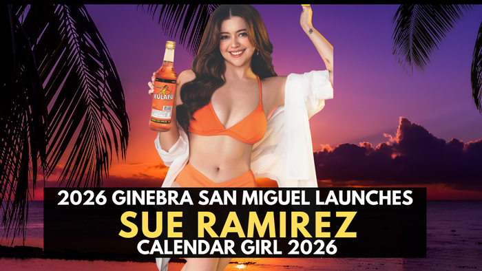 Sue Ramirez Captivates as 2026 Ginebra San Miguel Calendar Girl
