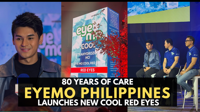 80 Years of Care: Eye Mo Philippines Launches New “COOL Red Eyes” Formula