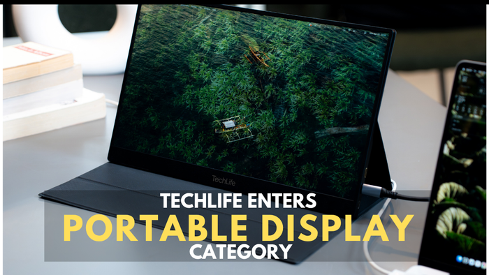 TechLife Enters Portable Display Category with First-Ever TechLife Portable Monitor 15.6”