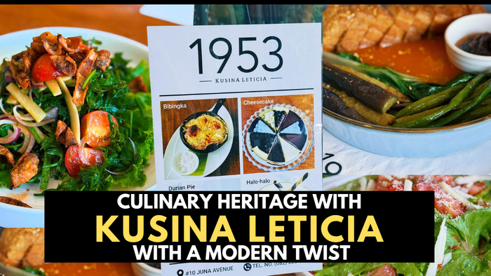 Culinary Heritage with a Modern Twist: Discovering 1953 Kusina Leticia in Davao City
