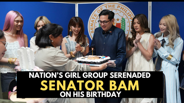 #BamBini: BINI serenades Sen. Bam Aquino on his birthday