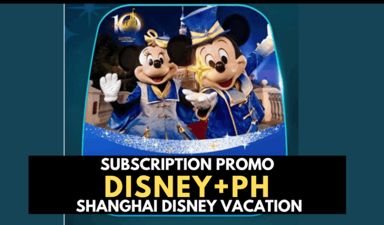 Disney+ PH Promo: Win a Shanghai Disney Resort Trip