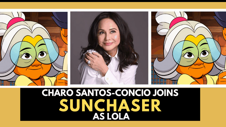 Charo Santos-Concio Joins Filipino Animated Series Sun Chaser