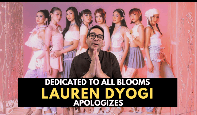 ABS-CBN’s Laurenti Dyogi Apologizes to Blooms