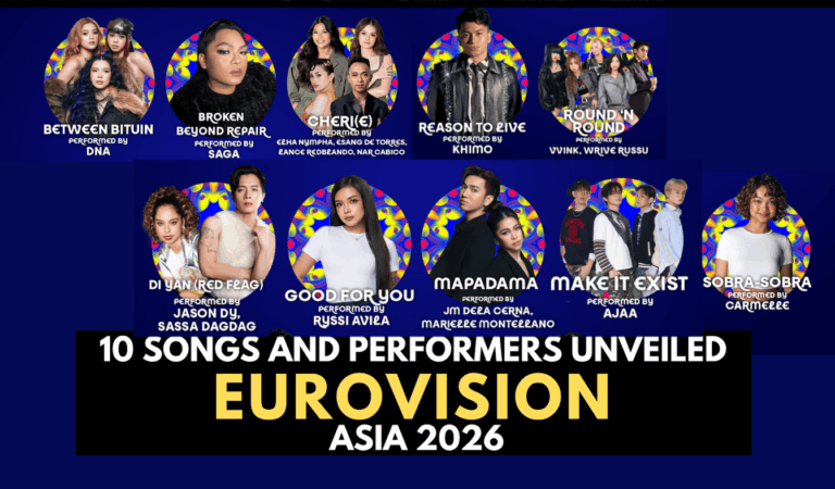 ABS-CBN Unveils 10 Songs for Eurovision Asia 2026