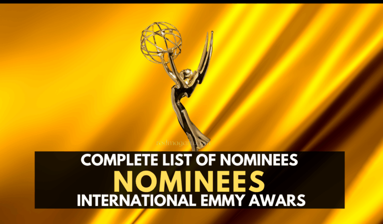 2026 International Emmy Awards Nominees: Complete List