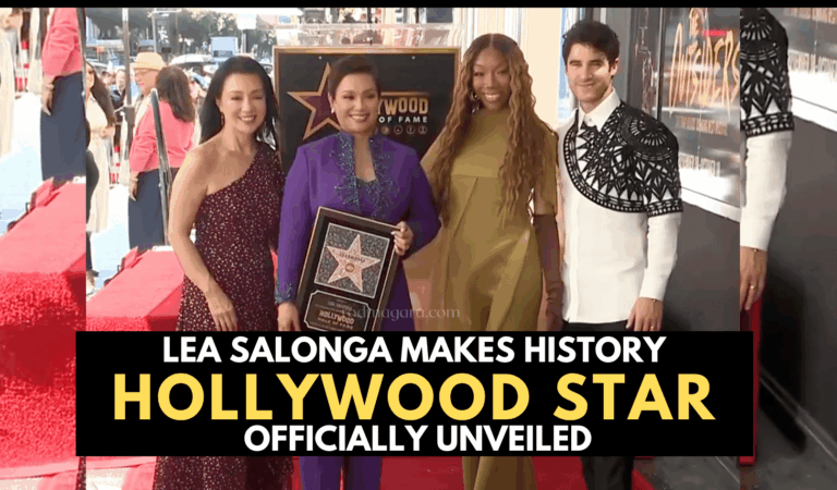 Lea Salonga Makes History as First Filipina to Receive Hollywood Walk of Fame Star
