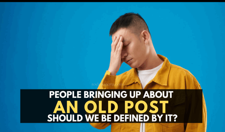 Should People Be Defined by Who They Were Online Years Ago?