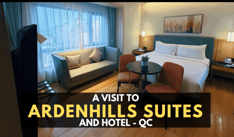 A Quick Escape in Quezon City: Discovering Ardenhills Suites and Hotel